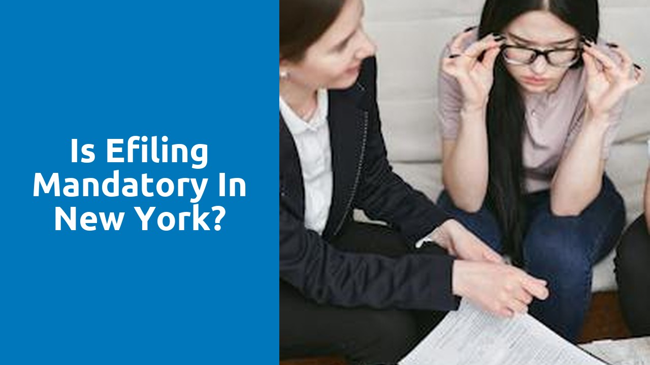 Is Efiling mandatory in New York?